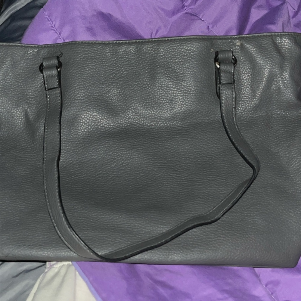 Grey purse